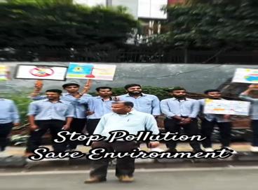 Poster Rally on Pollution
